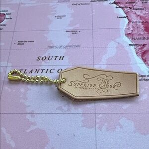 The Superior Labor Leather Keychain